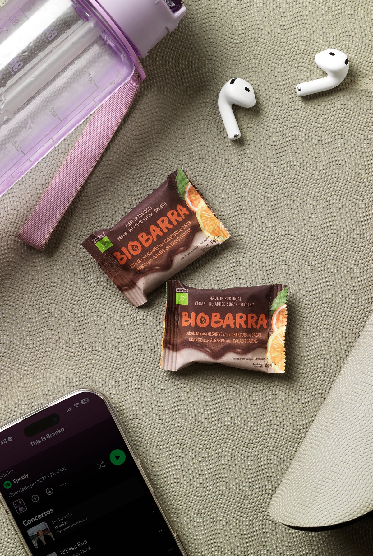 Mini Biobarra Energética Laranja Cacau 15g