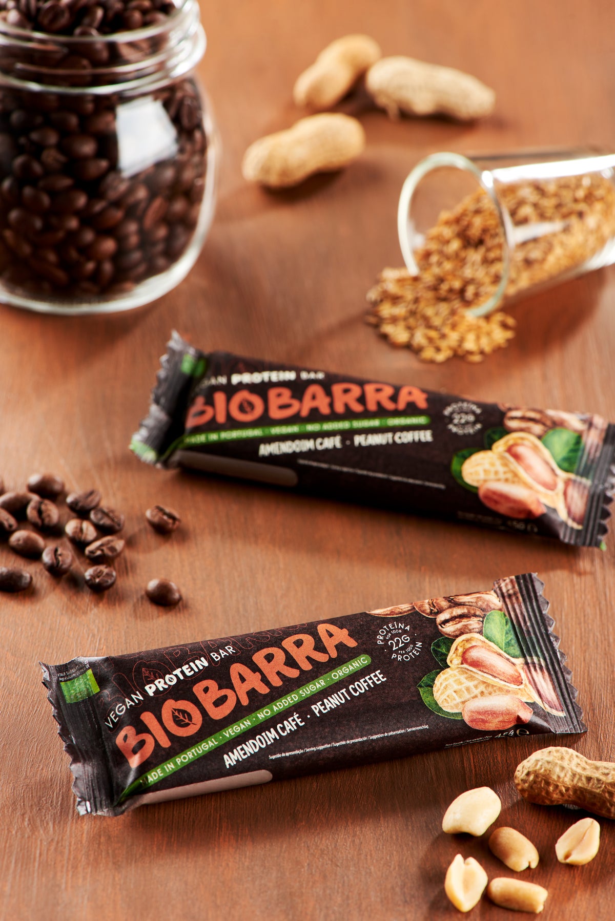 Barra Proteica Bio Amendoim & Café