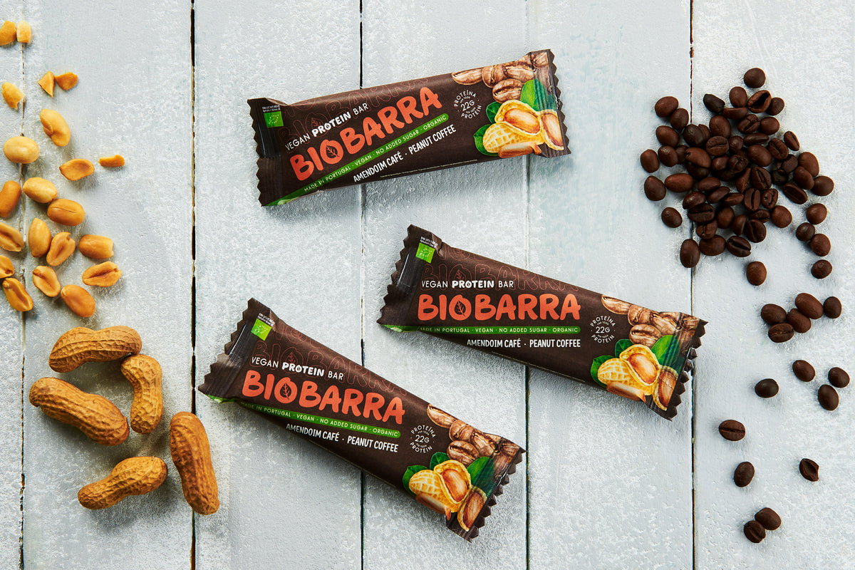 Barra Proteica Bio Amendoim & Café