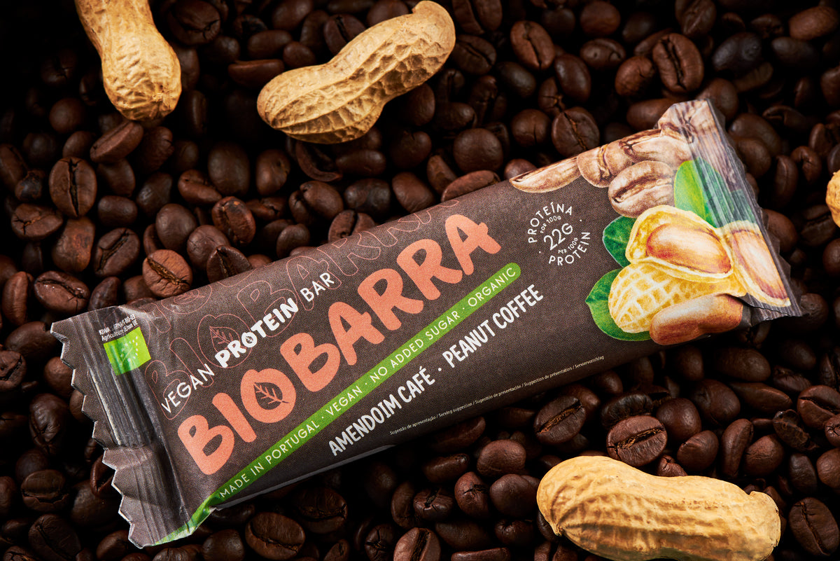 Barra Proteica Bio Amendoim & Café